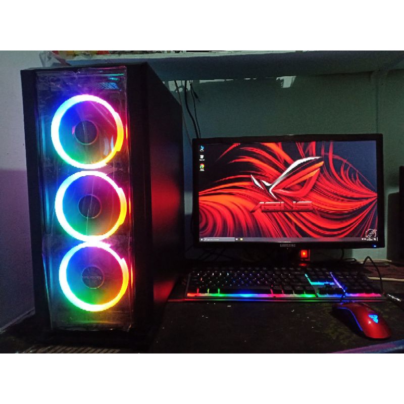 PC Gaming AMD A8 7600 WITH VGA RADEON 7 Siap Pakai