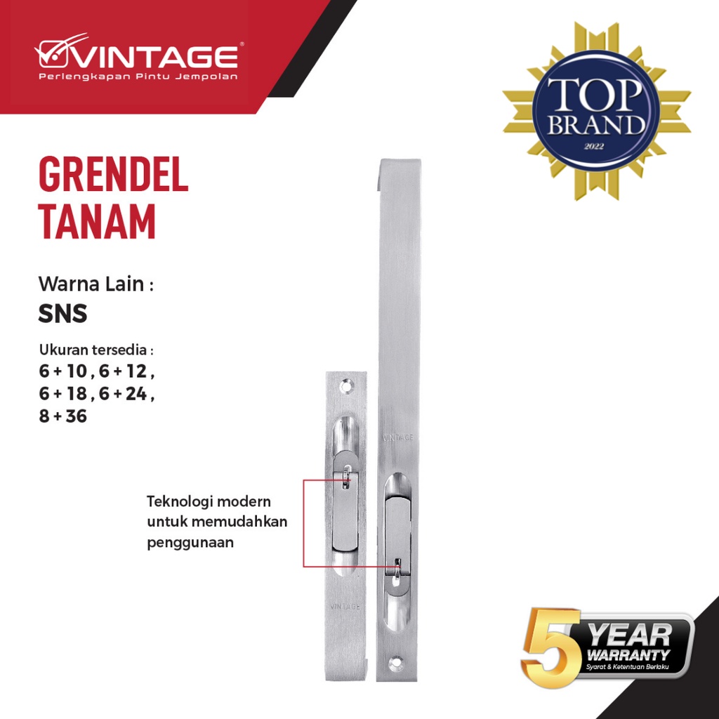 Jual Grendel Selot Slot Pintu Tanam Vintage Shopee Indonesia