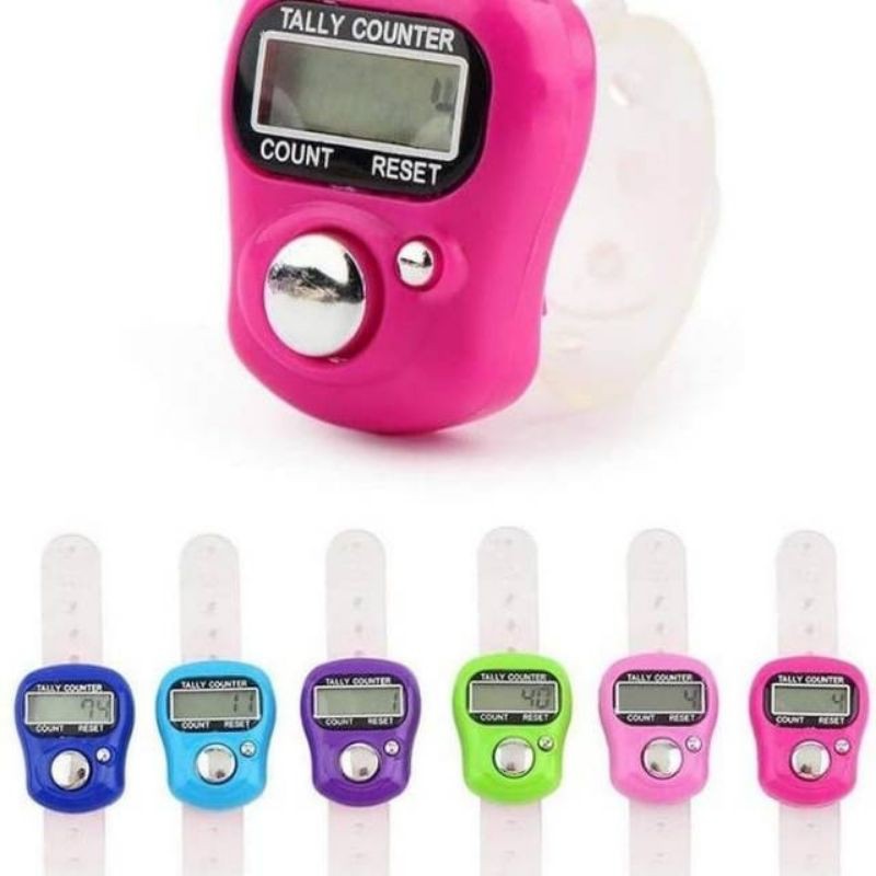 Finger Counter/Alat Hitung Digital Led Tasbih c130