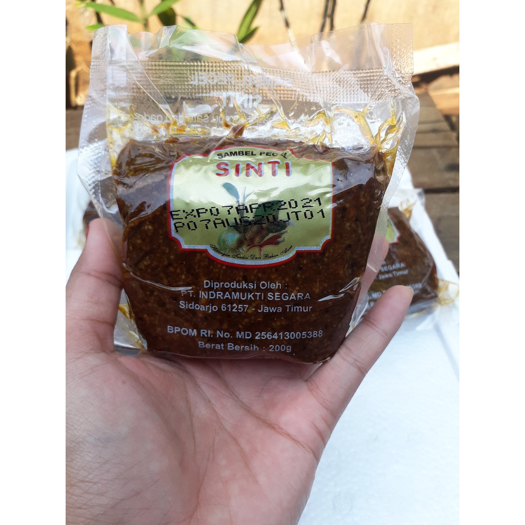 

Bumbu Pecel Sinti 200 gram