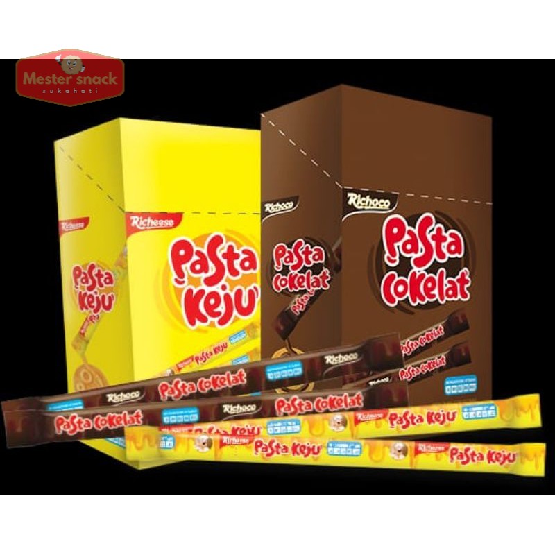 

Nabati Pasta Keju & Cokelat 8 gram