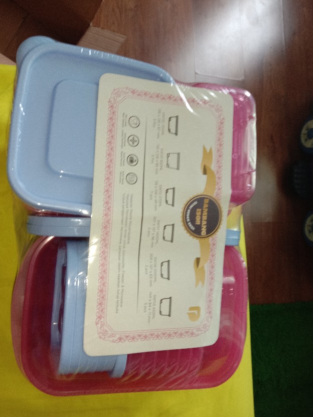 Bambang Dusdusan Food Container Warna Pink
