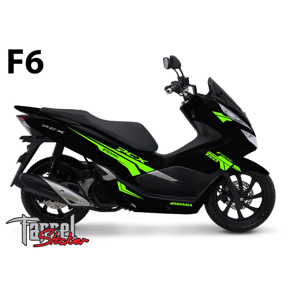 stiker pcx sticker stripping stabilo pcx hitam