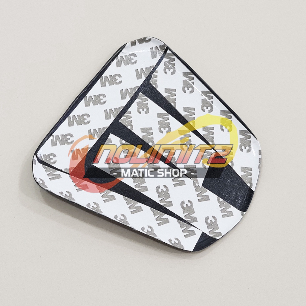 Cover Tutup Tangki Bensin Carbon Kevlar Resin Plastik PCX 150 Lokal