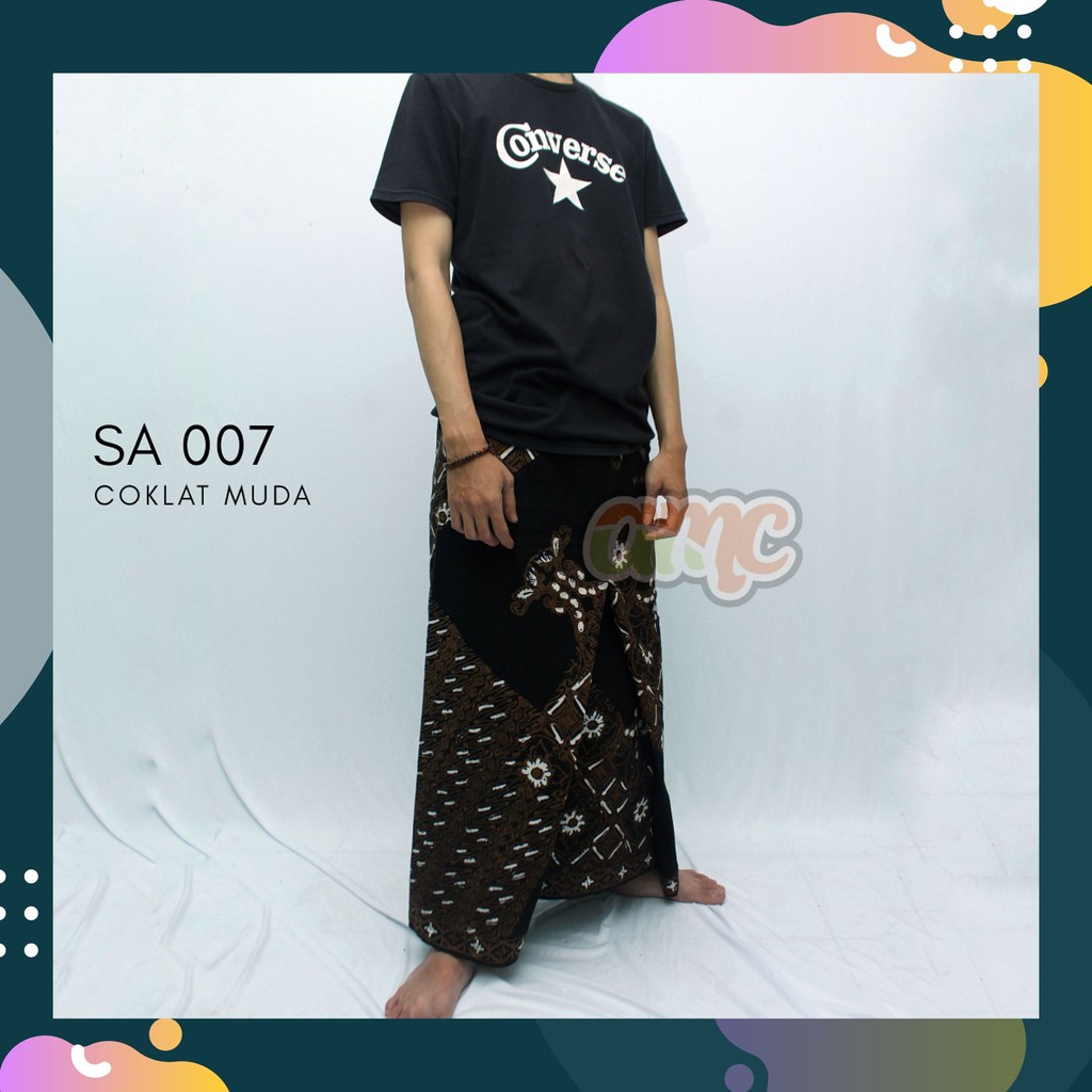 SARUNG BATIK MGA NUSANTARA SA-007 / SARUNG PRIA / SARUNG BATIK PEKALONGAN