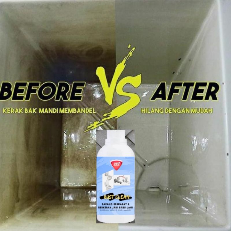 AMPUH! Pembersih karat dan kerak kamar mandi, keramik, wastafel dan lain lain