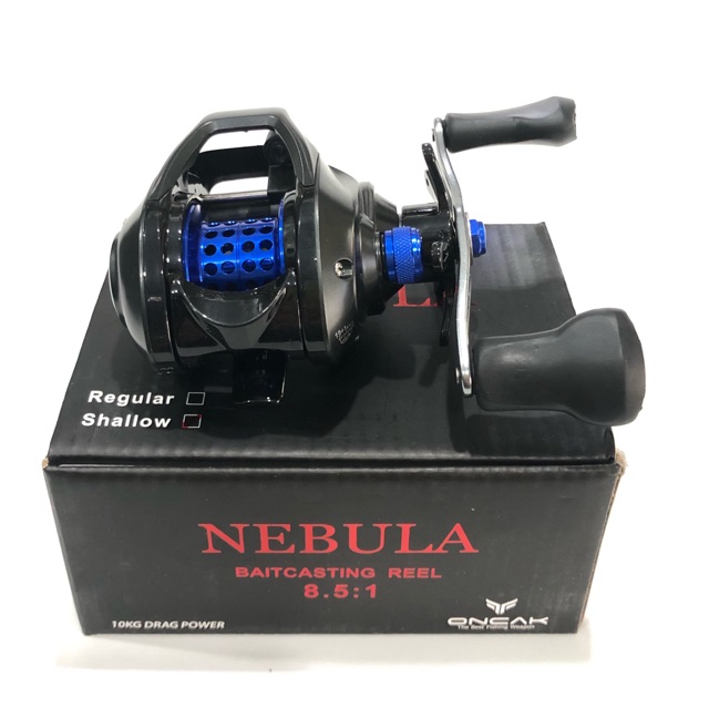Reel BC Oncak NEBULA Shallow Ratio 8.5:1 UL Edition (Handle Kanan)