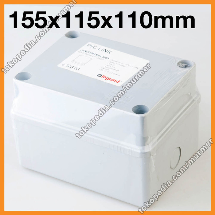 Junction Box 155x115x110 Legrand IP55 656803 Outdoor Duradus Termurah