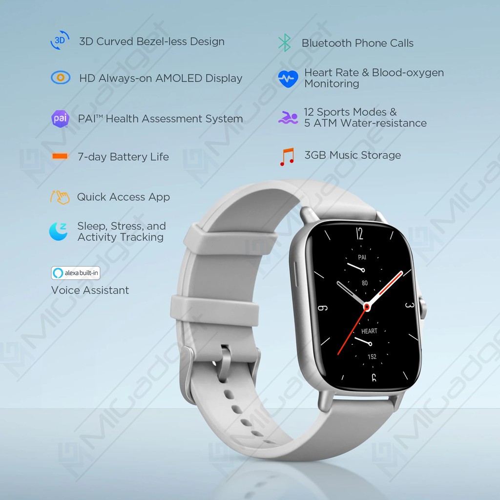 Amazfit GTS 2 GTS2 Smartwatch Garansi Resmi