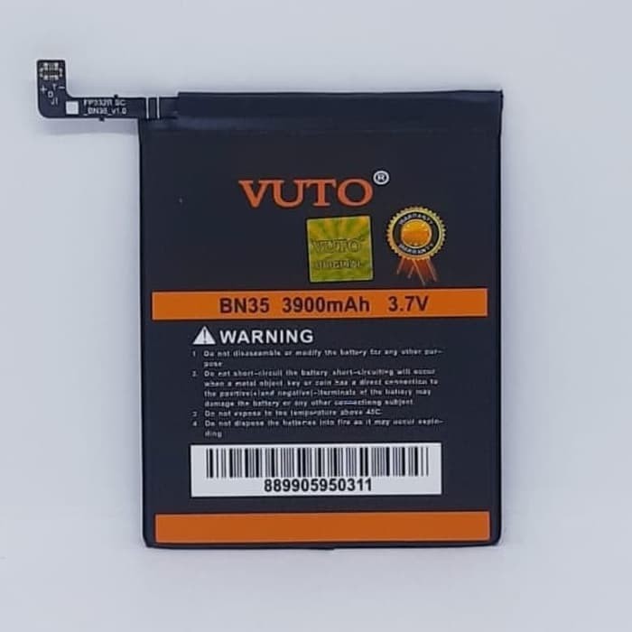 Double Power Battery Batre baterai Vuto XIAOMI REDMI 5 BN35 BN 35