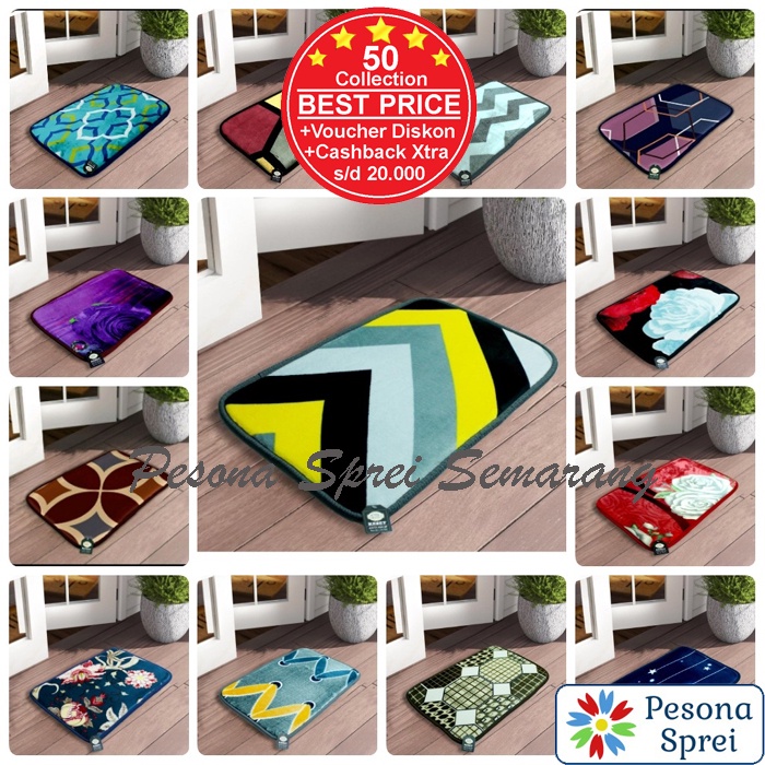 KESET VALLERY 40x60 / KESET BUSA 40x60 / KESET MINIMALIS / KESET BUSA ANTI SELIP