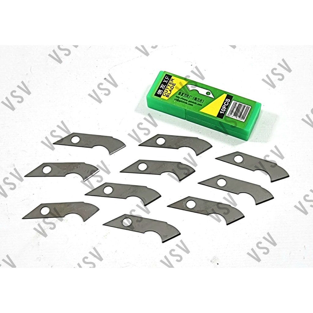 Isi Pisau Cutter acrilic isi 10pcs Mika Akrilik Acrylic Plastic Cutter isi 10pcs