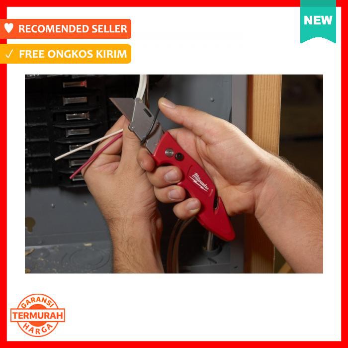 

Cutter - Pisau / Utility Knife / Unboxing Knife / Milwaukee Fastback 1 - Alat Pemotong Kertas