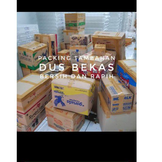 

Kardus tambahan packing agar aman