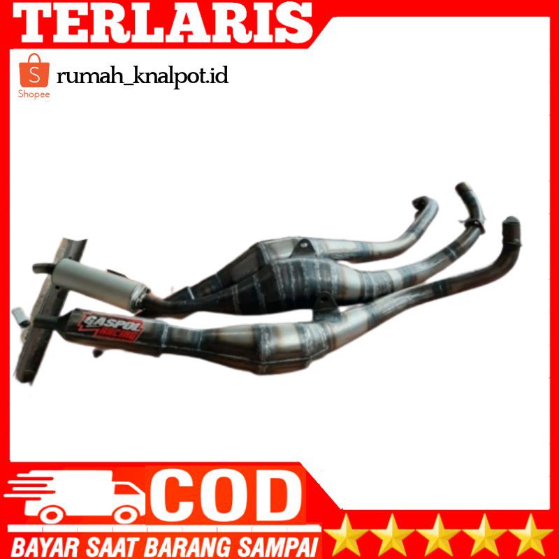 Knalpot Kolong Samping Racing Fiz R Clear Gaspol Racing