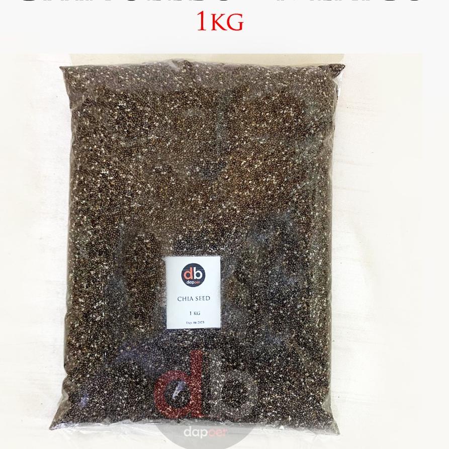 

(N-IKW) (♫) Chia Seed ORGANIK 1kg MEXICO (pasti dikirim)