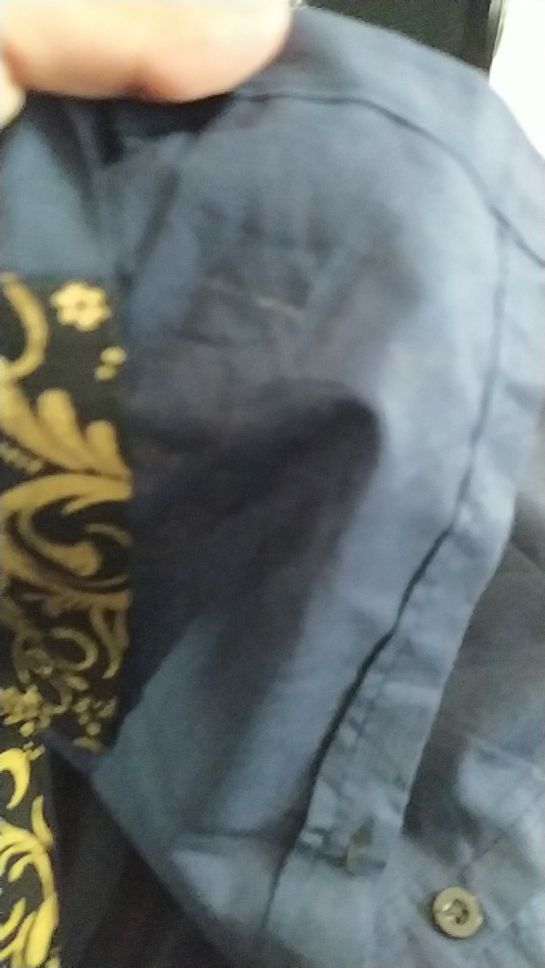 Kemeja Pria Batik Kertabumi Katun Prada Sopal Kombinasi / Baju Batik Pria Murah Bisa Cod