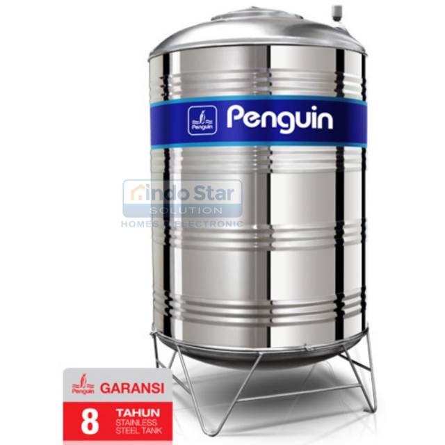 Tangki Air Penguin Stainless TBSK 1500 Kapasitas 1500 Liter