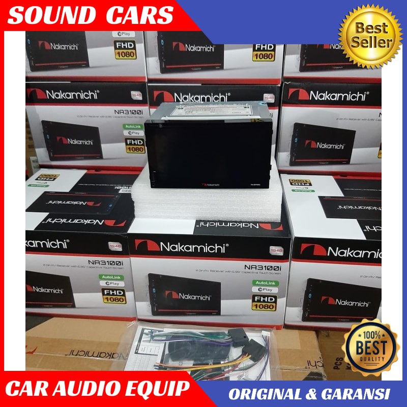 Doubledin NAKAMICHI NA 3100i Tv Mobil NAKAMICHI Head Unit NAKAMICHI Best Quality Garansi Original