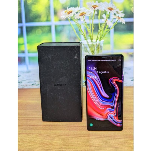 Samsung Note 9 Ram 8/512gb Fullset Ex Resmi Sein Indonesia