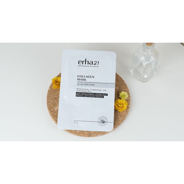 ERHA ACNE FACIAL MASK/ ERHA BRIGHTENING FACIAL MASK/ ERHA SOOTHING FACIAL MASK/ ERHA COLLAGEN MASK