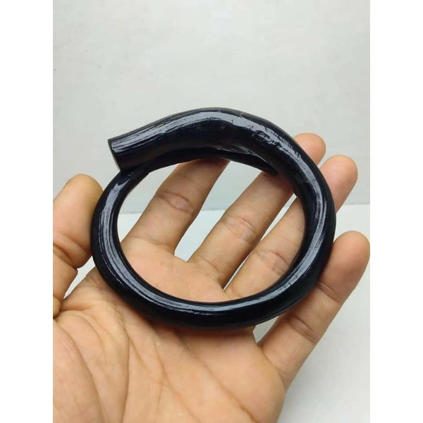 Gelang akar Bahar hitam asli natural