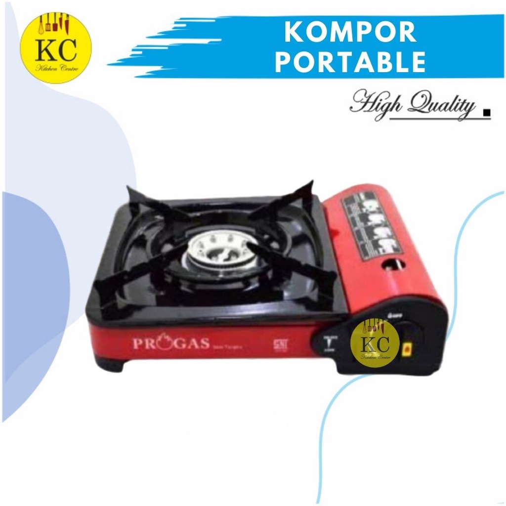 Kompor Gas Portable 2 In 1 Kompor Gas Progas Kompor Portable 1 Tungku Kompor Mini Kompor Kamping