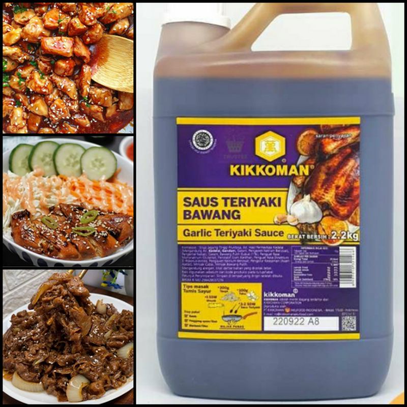 ✔MURAH Kikkoman Saus Teriyaki Bawang Repack 100ml / Saus Teriyaki / Teriyaki Garlic