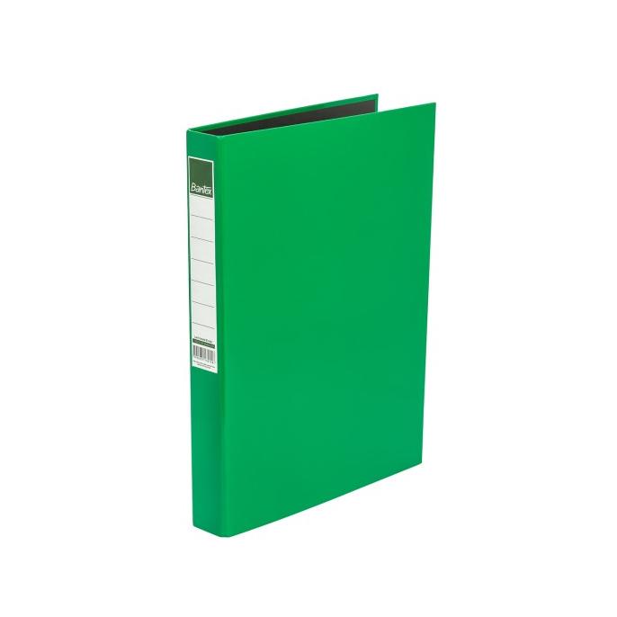 

Bantex Laminated Ring Binder 2 Ring 25mm Folio Grass Green #1132 15
