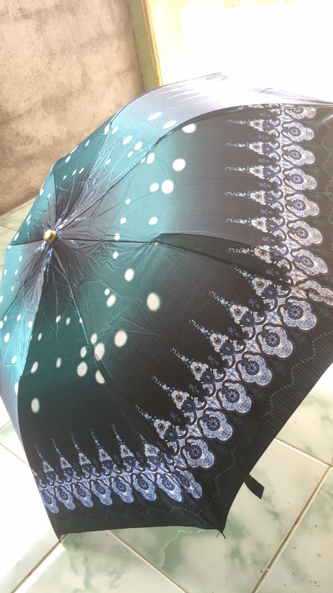 Payung Lipat  Kotak Kembang Termurah