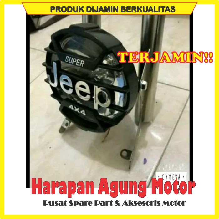 PROMO LAMPU DEPAN JEEP BAUT SAMPING VARIASI RXKING RX KING DLL