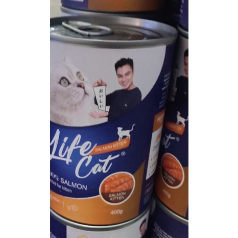 Life Cat Kaleng Adult dan Kitten 400gr