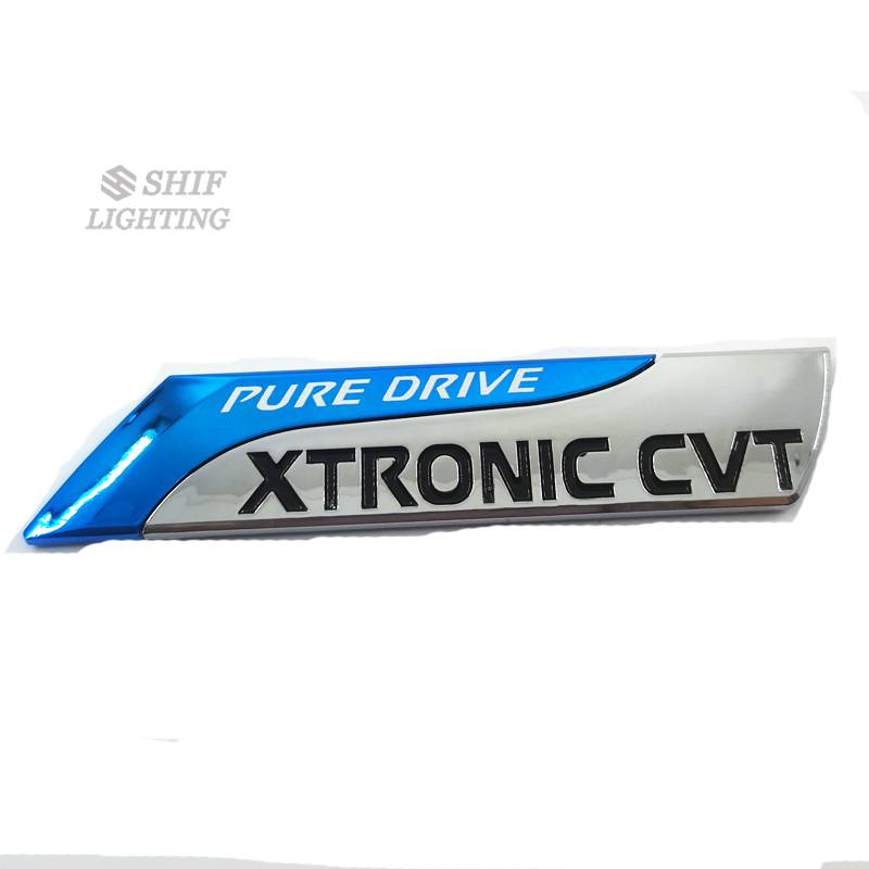 1 Pc Sticker Emblem Dekorasi Fender Samping Mobil Bahan Abs Untuk Nissan Xtronic Cvt