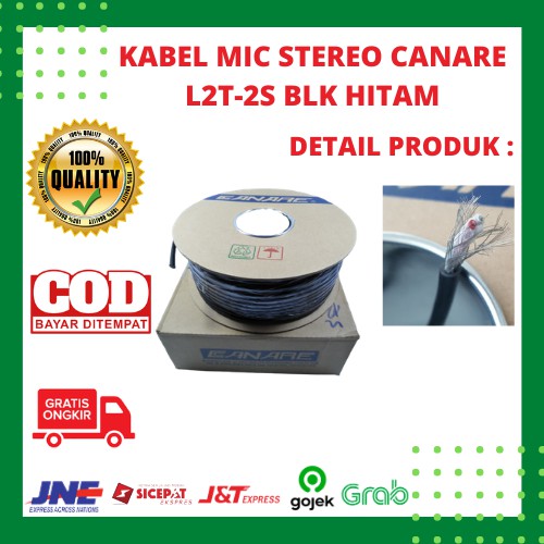 Kabel Cable Mic Audio Microphone CANARE L2T2S Stereo