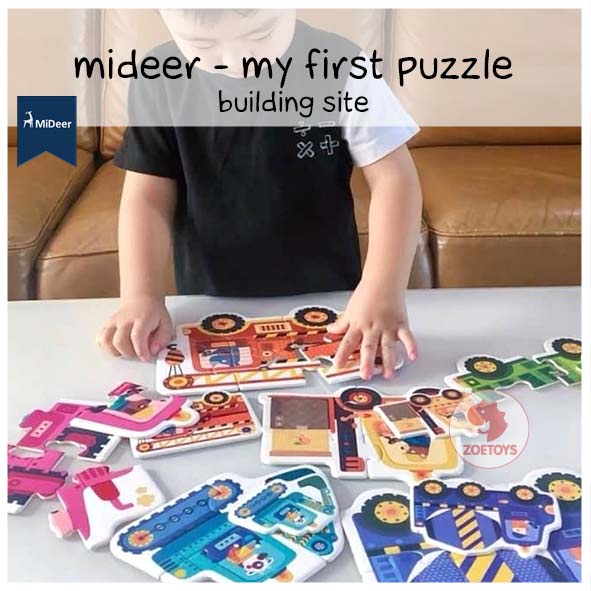 Zoetoys Mideer - My First Puzzle | Mainan Edukasi Anak | Dus | Cari Kado | Cari Kado Natal