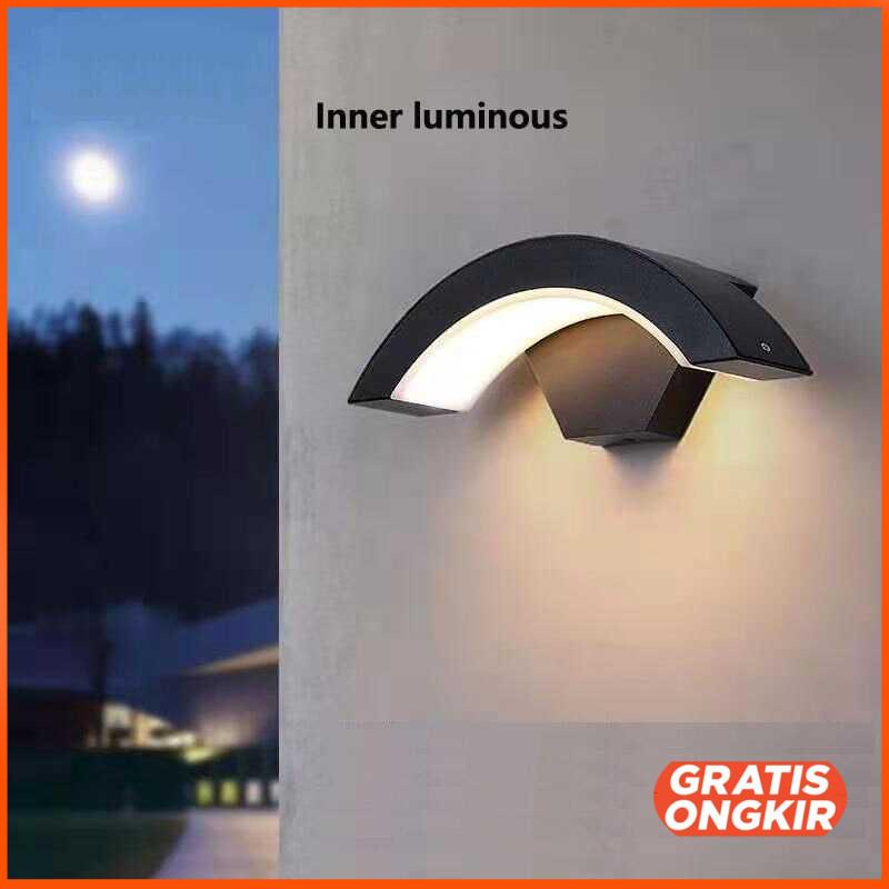 Lampu LED Sensor Gerak Outdoor Light Cool White 15W 03120