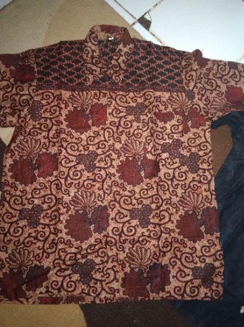 Kemeja Hem Baju Batik Lelaki Pria Godong Pedati