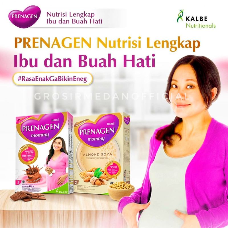 SUSU PRENAGEN UNTUK IBU HAMIL, MENYUSUI, DAN PERENCANAAN KEHAMILAN - ESENSIS, EMESIS, MOMMY, LACTA, ALMOND SOYA