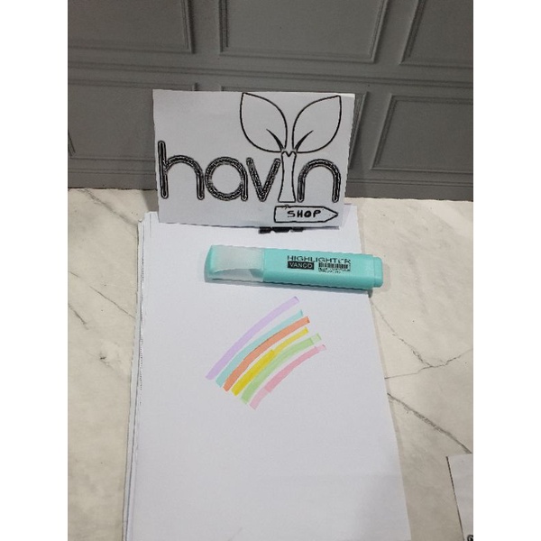 stabilo JOYKO warna pastel/highligter JOYKO pastel color/STABILO-Pastel Biru VANCO