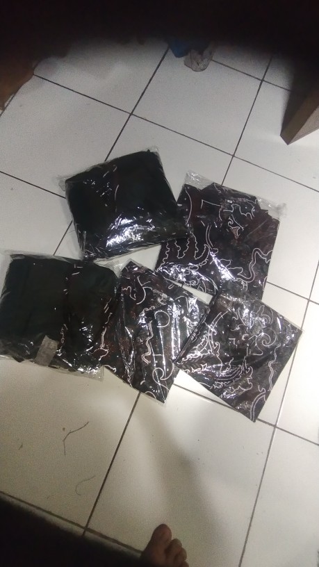 Batik Couple Keluarga Sania Ruffle Ori Ndoro Jowi Dnt Mataram