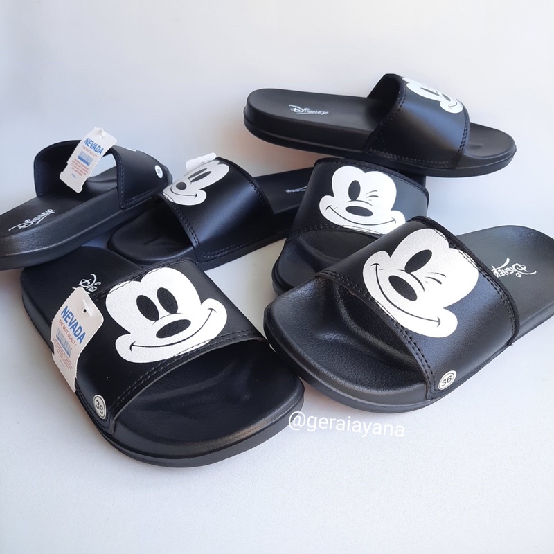 DISKON DAY! Sandal Nevada Full Karet - Disney x Nevada Sol Phylon Sandal korea - Sandal Ringan size 37-44