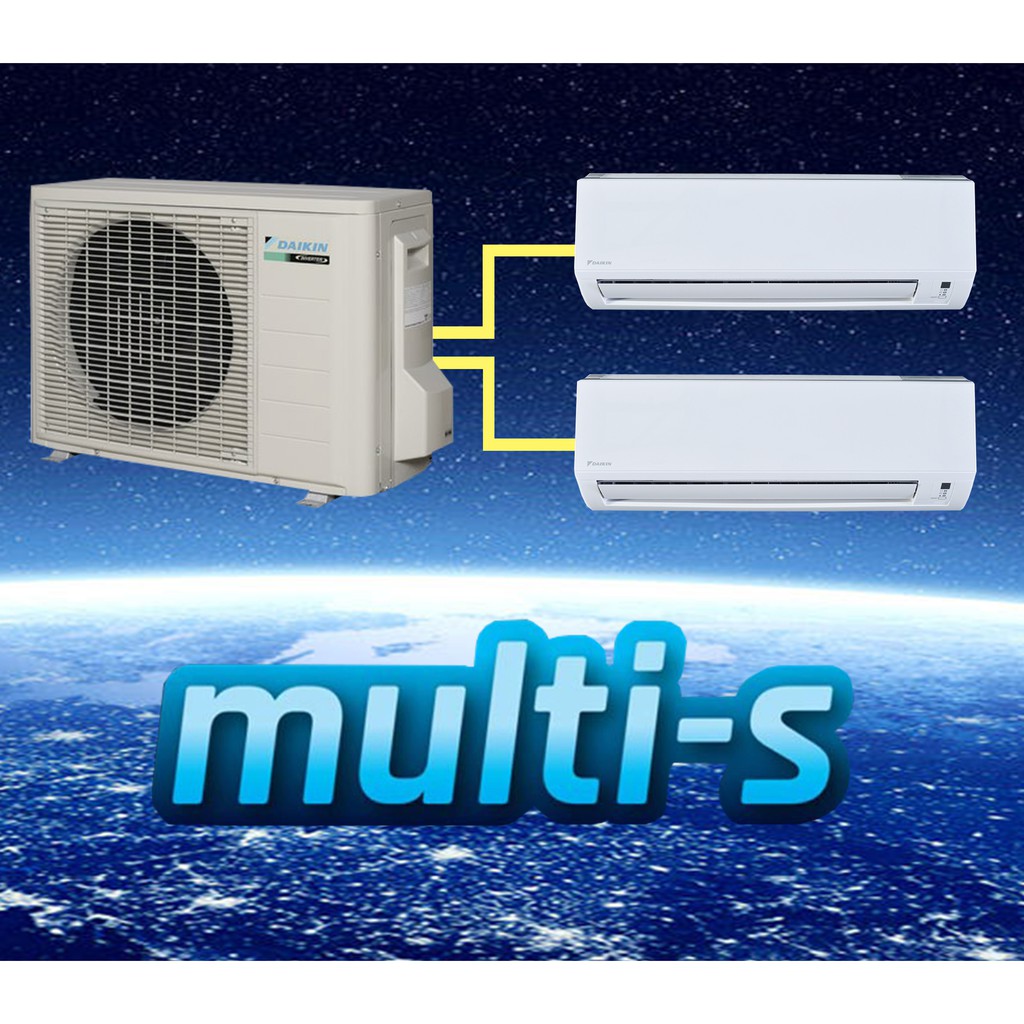 AC DAIKIN MULTI-S 2 KONEKSI 2MKC30QVM [1/2 PK + 3/4 PK]