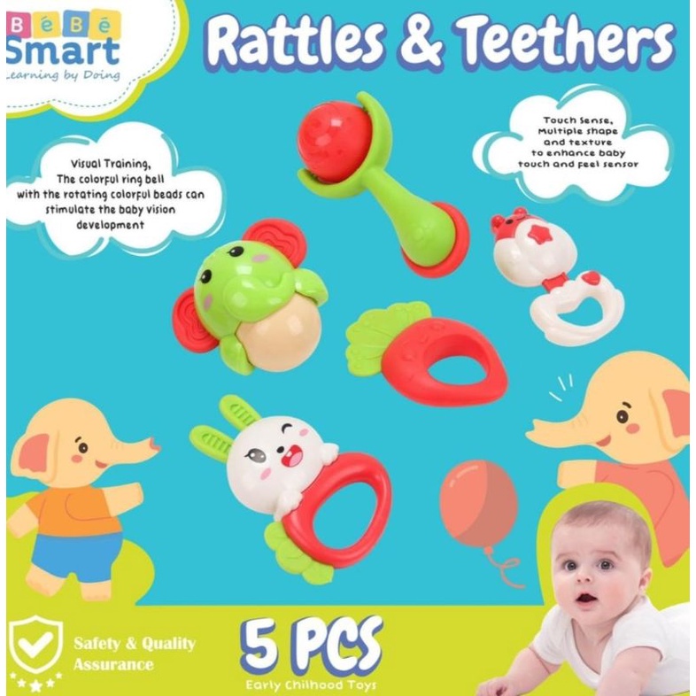 Bebe smart Rattles &amp; Teether