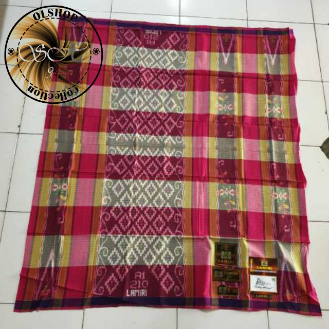 SARUNG LAMIRI MOTIF SONGKET SUTRA 100%