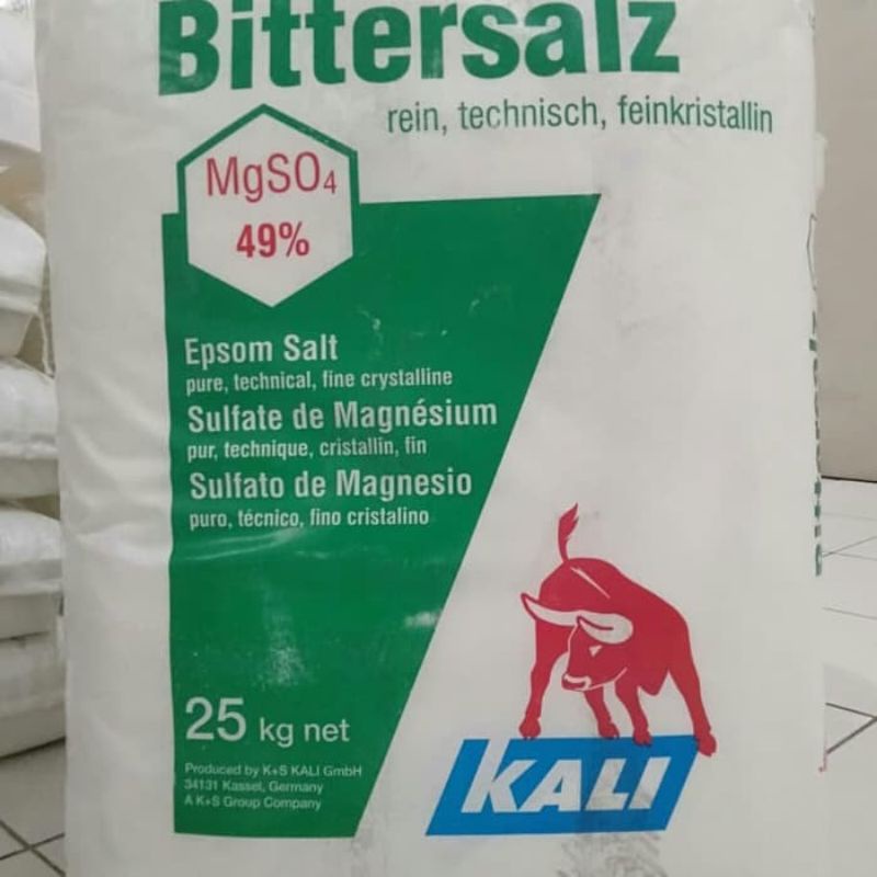 GARAM INGGRIS / EPSOM SALT / MAGNESIUM SULPHATE ex. GERMANY
