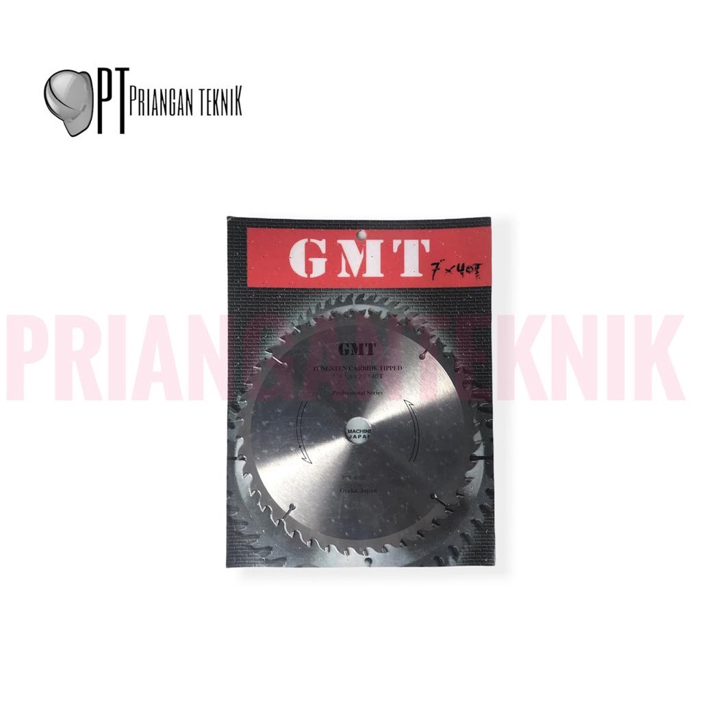 Mata Gergaji Circular Saw GMT 7x40"T / Circle Saw Blade / Mata Mesin Potong Kayu
