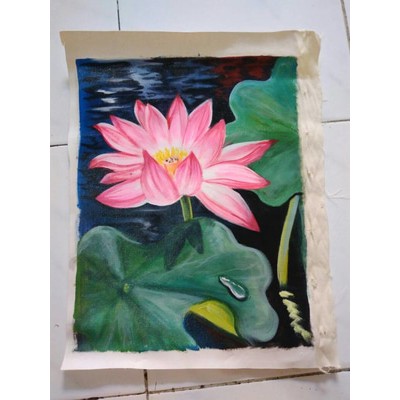 Lukisan Bunga Teratai Shopee Indonesia