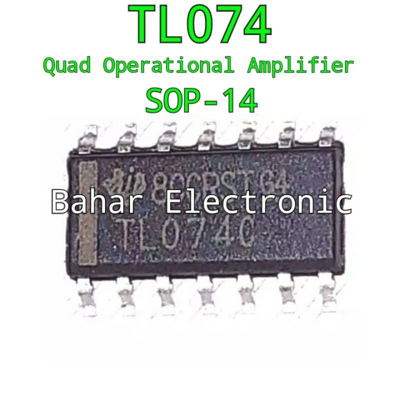 IC TL074 TL074C SMD SOP-14