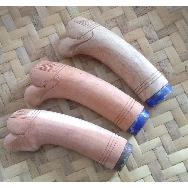 ✔️ KSB Gagang Bedog Golok Kayu Mahoni