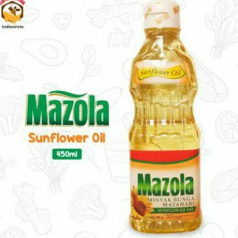 

MAZOLA minyak Bunga Matahari SUNFLOWER OIL 450ml.